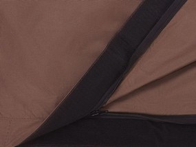 Husă pentru fotoliu puf 140 x 180 cm Fiamma (maro). 1079028
