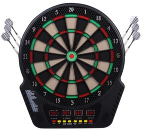 HOMCOM Set complet de darts electronic cu 6 săgeți și 27 jocuri - distracție garantată! | Aosom Romania