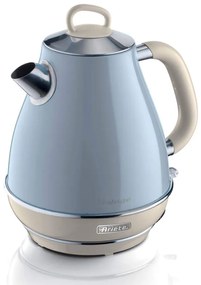 Fierbător electric VINTAGE 2869/05, 2000W, 1.7 l, Filtru detașabil, Fereastră de apă, 360C bază fără fir, Albastru