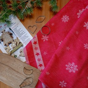 Prosop de bucătărie Egypt cu motiv de iarnă – 3 bucăți