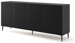 Comodă Rawy 3D3S (Negru + Negru). 1061131