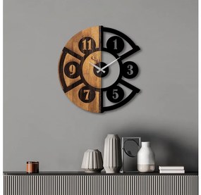 Ceas de perete d. 56 cm 1xAA lemn/metal