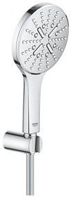 Grohe Rainshower Eco SmartActive 130 Set dus cu suport fix, crom