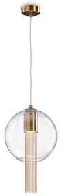 Pendul design modern Flusso bronz 23cm
