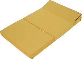Saltea pliabilă/fotoliu extensibil, 2 in 1, galben, VEDIS