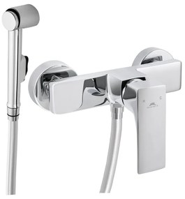 Dus igienic cu baterie Rubineta Modena monocomanda finisaj crom lucios