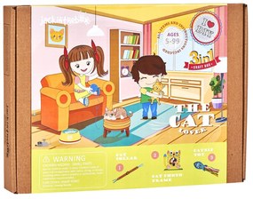 KIT CREATIE 3-IN-1 IUBITOR DE PISICUTA - JACK IN THE BOX (JK10037)