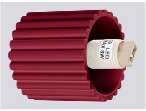 Aplică de perete burgundy Orbital – Sollux