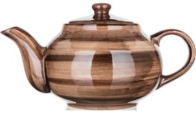 Ceainic de ceramică Banquet PALAS, 0,9 l, maro