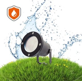 Lampă LED RGBW dimmabilă de exterior BLAKE 1xGU10/6W/230V IP65 + telecomandă