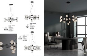 Lustra LED dimabila design modern BELINDA