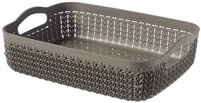 Coș Polyrattan KNIT A4 - maro