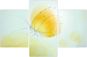 Tablou - Fluturele galben (90x60 cm)