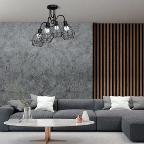 Lustră aplicată BERGEN 4xE27/60W/230V