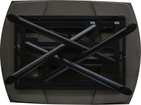Masa ceramica extensibila Rotativa Noir 120 x 88 x h 76 cm