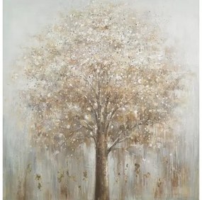 Tablou pictat manual TREE 100x100 cm