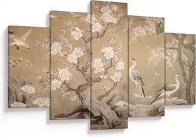 Tablou - Desen animat peisaj japonez (150x105 cm)