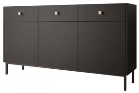 Comodă Probazzo 3D3SZ (Negru + auriu) . 1103670