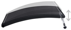 Panou solar de incalzire pentru piscina, 110 x 65 cm, curbat 1, 110 x 65 cm