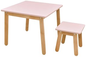 Masuta copii Woody roz L60 cm