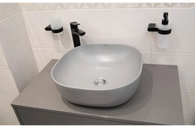 Lavoar pe blat, Fluminia, Calio-MG, 42 cm, patrat, gri mat