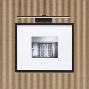 Aplică LED pentru tablouri LED/9W/230V 3000Κ 39 cm negru