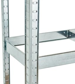 Raft metalic stabil pentru depozitare. Model cu 5 nivele 180x90x40