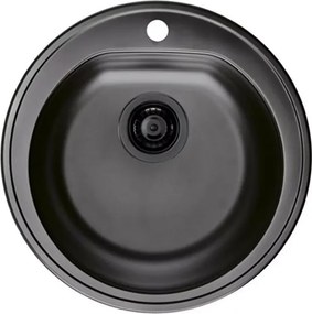 Chiuveta inox Alveus Form 30 finisaj antracit 51 cm