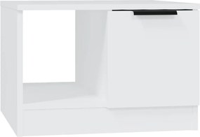 vidaXL Măsuță de cafea, alb, 50x50x36 cm, lemn prelucrat