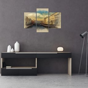 Tablou - Râul Moyka, Sankt Petersburg, Rusia (90x60 cm)