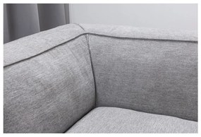 Modul de colț pentru canapea Bonami Selection Fairfield, gri deschis