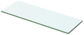 243817 vidaXL Raft din sticlă transparentă, 50 x 12 cm