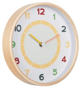 Karlsson 5962MC ceas de perete design galben,diametru 25 cm