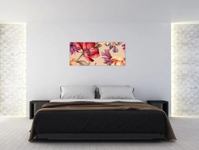 Tablou - Flori de epocă (120x50 cm)