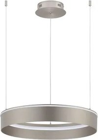 Lustra LED design circular OLIVIA nickel D-60cm