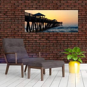 Tablou cu plaja (120x50 cm)