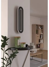 Aplică LED Eglo 901242 MACCHIONI LED/12W/230V 4000K negru