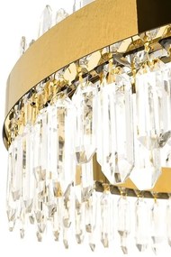 Lustra LED suspendata design modern Glamor 80 auriu