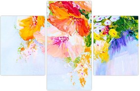 Tablou - Flori,pictură (90x60 cm)