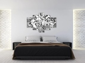 Tablou cu abstracție 3D (150x105 cm)
