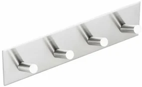 SAPHO 31204 cârlig autoadeziv cu patru capete,oțel inoxidabil șlefuit