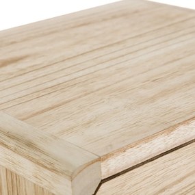 Noptieră din lemn exotic Natural Way – Casa Selección