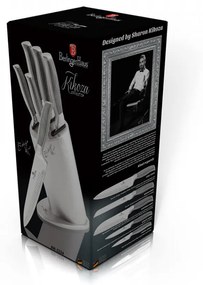 Set cutite otel inoxidabil (6 piese) Silver Kikoza Collection Berlinger Haus BH 2254