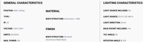 Aplica perete sau tavan cu spot directionabil Stan, aluminiu/negru