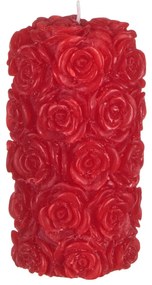 Lumanare rosie 3D,7x13.5 cm