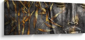 Tablou - Unirea îmțelepciunilor (cu ceas) (90x30 cm)