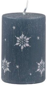 Lumânare Unipar Ice Natur, timp de ardere 18 h, albastru-închis