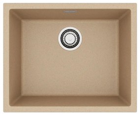 Chiuvetă de bucătărie ALVEUS 1150054 OMNI 55x45 cm bej