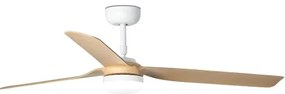 Ventilator LED de tavan FARO 33816-20 PUNT LED/18W/230V Wi-Fi maro/negru + telecomandă