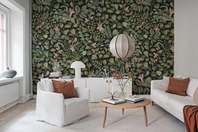 Fototapet, Forest Animals, Dark, Rebel Walls